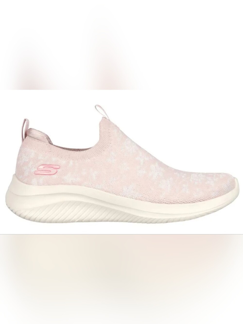 Sketchers Women's Ultra Flex 3.0 - Flourish Me Pink Sneakers. Womens 10
